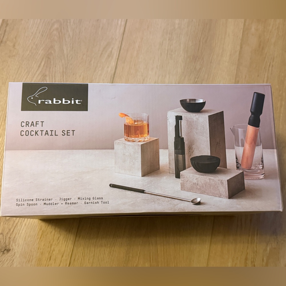 Rabbit Craft Cocktail 6 Piece Set